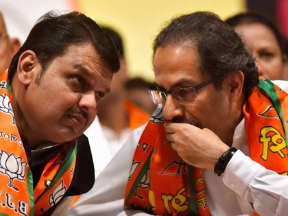 Uddhav Thackeray and devendra Fadnavis meet in close doore; what they talk pdc | उद्धव ठाकरे-फडणवीस यांच्यात बंदद्वार ‘गुफ्तगू’; राजकीय वर्तुळात तर्क-वितर्कांना आले उधाण