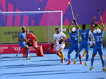 Commonwealth Games 2022 Hockey : India Win! Through to the final of Commonwealth Games after beating SA by 3-2 in the semifinal  | Commonwealth Games 2022 : चक दे इंडिया!; भारतीय पुरूष संघाने ८ वर्षांनंतर निश्चित केले पदक, अंतिम फेरीत धडक 