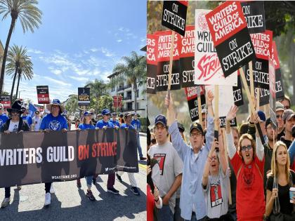 Hollywood Writers Strike: Work stoppage in Hollywood; Writers on strike for two months, what is the exact reason..? | हॉलिवूडमध्ये काम बंद आंदोलन; दोन महिन्यांपासून लेखक संपावर, नेमकं कारण काय..?