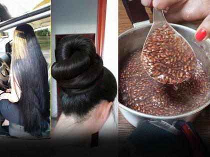 अळशीच्या बियांचे हेअर जेल, केसांवर येईल नॅचरल शाईन...