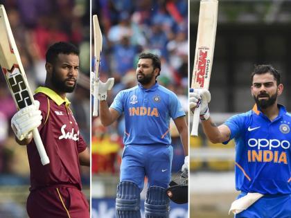 India vs West Indies, 2nd ODI: Rohit Sharma hit more half century in 2019 in ODI, break Virat kohli and Shai Hope record | India vs West Indies, 2nd ODI: रोहित शर्माची बॅट चांगलीच तळपली, विराटसह विंडीजच्या शे होपलाही टाकलं मागे