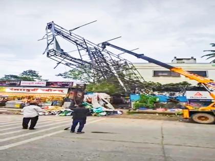 pune news only two unauthorized hoardings are standing in the city; Municipal Corporation claims to have demolished 22 unauthorized hoardings | शहरात केवळ दोनच अनधिकृत होर्डिंग उभे; २२ अनधिकृत होर्डिंग्ज पाडल्याचा महापालिकेचा दावा