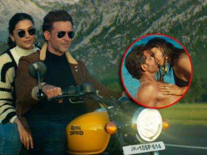 fighter teaser deepika padukone hrithik roshan romantic scenes sets internet on fire | Fighter : हृतिक रोशन-दीपिकाचे फायटरमधील रोमँटिक सीन्स व्हायरल, अभिनेत्रीच्या बोल्डनेसची चर्चा