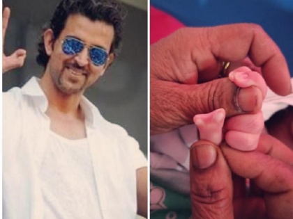 Hrithik Roshan's fan names actor born with six fingers, tweet goes viral | हृतिक रोशनच्या चाहत्याने आपल्या सहा बोटांसोबत जन्मलेल्या मुलाला दिले अभिनेत्याचे नाव, ट्विट होतंय व्हायरल