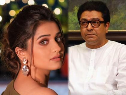 marathi actress hruta durgule and ajinkya raut meet mns chief raj thackeray | अभिनेत्री ऋता दुर्गुळेने घेतली राज ठाकरे यांची भेट; कारण...