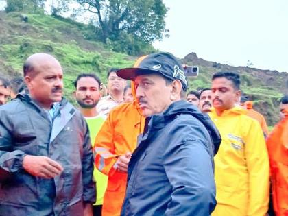 The death toll in the Irshalwadi disaster could be three number fingure; Girish Mahajan predicted fear | इर्शाळवाडीच्या दुर्घटनेत मृतांचा आकडा तीन आकडी असू शकतो;गिरीश महाजनांनी वर्तवली भीती