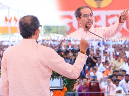 Uddhav Thackeray criticizes BJP and Narendra Modi in Raigad Sabha | भ्रष्टाचार करा, भाजपात या, कुछ नही होगा "मोदी गॅरंटी"; रायगडात उद्धव ठाकरे कडाडले