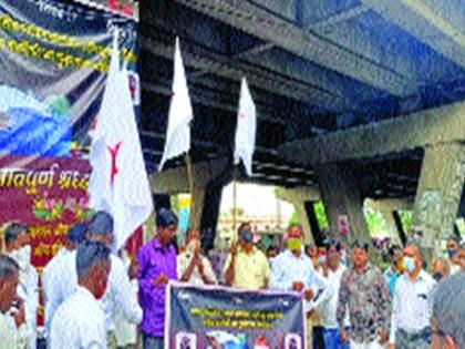 Protests against 'Hathras' in Palghar | पालघरमध्ये ‘हाथरस’च्या निषेधार्थ निदर्शने