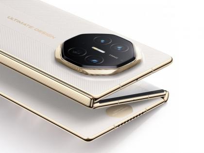 Huawei beats Samsung to the punch with second trifold Mate XTs, adds stylus and lowers price | हुआवेचा आणखी एक ट्रिपल फोल्डेबल फोन लॉन्च; सॅमसंग, शाओमी, विवो, ओप्पोची उडाली झोप! Huawei beats Samsung to the punch with second trifold Mate XTs, adds stylus and lowers price | हुआवेचा आणखी एक ट्रिपल फोल्डेबल फोन लॉन्च; सॅमसंग, शाओमी, विवो, ओप्पोची उडाली झोप!