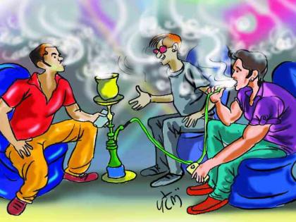 Raids in two Hukka Parlors | शहरातील दोन हुक्का पार्लरवर छापे