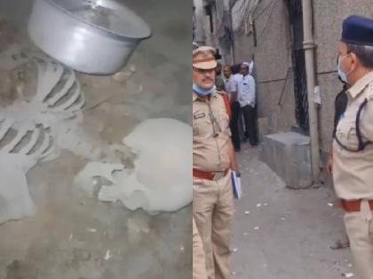crime news Was looking for a lost cricket ball, shocked to see a human skeleton in a locked house | धक्कादायक! हरवलेला क्रिकेटचा बॉल शोधत होता, बंद घरात मानवी सांगाडा पाहून हादरला crime news Was looking for a lost cricket ball, shocked to see a human skeleton in a locked house | धक्कादायक! हरवलेला क्रिकेटचा बॉल शोधत होता, बंद घरात मानवी सांगाडा पाहून हादरला