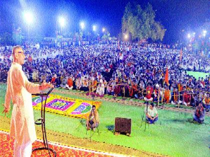 The theme of the temple is the national-international struggle | मंदिराचा विषय राष्ट्रीय-अराष्ट्रीय संघर्षाचा