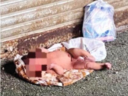 Baby abandoned for job, mother found by bed sheet tag | नोकरीसाठी बाळ टाकून दिले, बेडशीट टॅगवरून शोधले आईला; अवघी चार दिवसांची चिमुकली