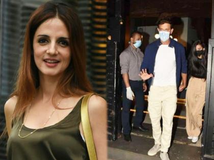 Hrithik Roshan's ex-wife Sujain Khan speaks for the first time about mystery girl .. | हृतिक रोशनच्या मिस्ट्री गर्लबाबत पहिल्यांदाच बोलली त्याची एक्स पत्नी सुजैन खान...सबाने पण दिलं त्यावर उत्तर