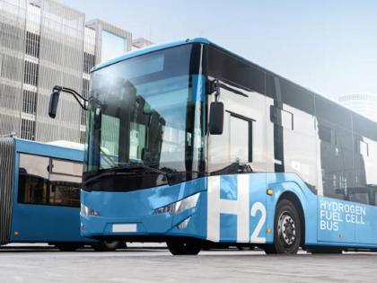 First Hydrogen Fuel Cell Bus Service In Ladakh, NTPC starts trial run of hydrogen bus in Leh | भारतातील पहिली हायड्रोजनवर चालणारी बस लडाखमध्ये सुरू होणार! जाणून घ्या सविस्तर...