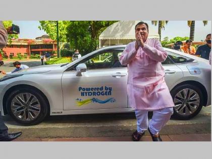 Hydrogen Car: 400KM range on 1KG hydrogen, soon to run in India; Nitin Gadkari's big statement | Hydrogen Car: हायड्रोजन कार, 1 किलोला 400 किमीचे मायलेज देणार; गडकरींनी सांगितली किलोची किंमत...