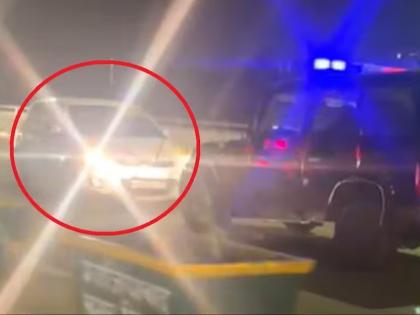 Driven i20 back for 2 km in back gear, did something like this when the police backed up, asa la pasar... | बॅक गिअरमध्ये २ किमी मागे पळवली i20, पोलीस मागे लागताच केलं असं काही, असा झाला पसार...