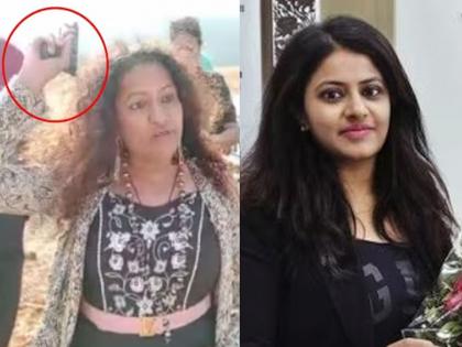 FIR against mother Manorama of IAS Pooja Khedkar; A video of farmers being tortured with pistols was viral | IAS पूजा खेडकर यांच्या मातोश्रींवर एफआयआर; शेतकऱ्यांना पिस्तुलने दमदाटी केल्याचा व्हिडीओ भोवला