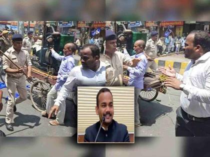 IAS officer Shrikant Khandekar was mistakenly beaten by the police during the agitation in Bihar | बिहारमध्ये मराठी IAS अधिकाऱ्यावर लाठीचार्ज; कोण आहेत सोलापूरचे श्रीकांत खांडेकर