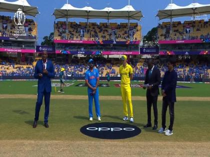 icc odi world cup 2023 Ind vs aus Australia have won the toss and they've decided to bat first  | IND vs AUS : ऑस्ट्रेलियाने टॉस जिंकला! गिल OUT तर किशनची एन्ट्री; रोहितसोबत सलामीला येणार 