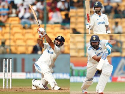 ICC Test Rankings Rishabh Pant Overtakes Virat Kohli Rohit Sharma Loss After Fifty | ICC Test Rankings : पंतनं किंग कोहलीला केलं ओव्हरटेक; फिफ्टी करूनही रोहित घाट्यात!