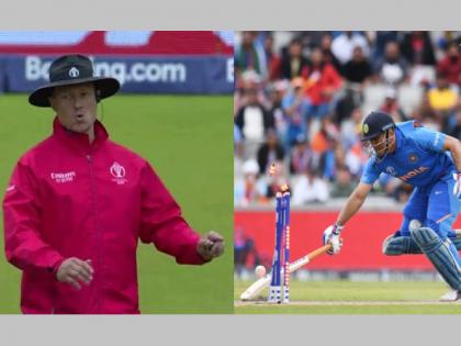 Ind Vs Eng Semi Final: indiavsengland semi final umpires name, richard kettleborough twitter memes | Ind Vs Eng Semi Final: भारताच्या सेमीफायनलमध्ये 'हा' अम्पायर नसणार; चाहते म्हणाले- आता वर्ल्ड कप आपलाच..!