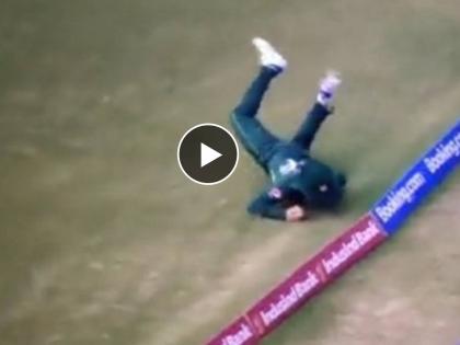 ICC ODI World Cup PAK vs SL Live : Imam-ul-haq takes a stunner and Kusal Mendis' terrific knock ( 122) comes to an end, but Have they pushed the boundary rope further? , Video      | PAK vs SL Live : पाकिस्तानी खेळाडूने बाऊंड्री लाईन मागे ढकलली? म्हणून शतकवीर मेंडिसची विकेट मिळाली, Video