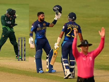 ICC ODI World Cup PAK vs SL Live : Kusal Mendis ( 122), Sadeera Samarawickrama ( 108), Pathum Nissanka ( 51), Sri Lanka post the total of 344/9 | PAK vs SL Live : 'बिर्याणी' खाऊन पाकिस्तानी सुस्तावले; श्रीलंकेच्या दोघांनी शतक झळकावून झोडून काढले