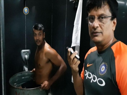 Indian players take a ice bath in October hit, watch this video ... | ऑक्टोबर हिटमध्ये आईस बाथ कसा घेतात भारताचे खेळाडू, पाहा हा व्हिडीओ...