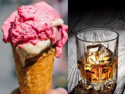 Ice cream in whiskey or whiskey in ice cream? Excise officials were also 'crying' after seeing the shopkeeper's exploits hydrabad | व्हिस्कीत आईस्क्रीम की आईस्क्रीममध्ये व्हिस्की? दुकानदाराचा कारनामा पाहून अबकारी अधिकारीही 'झिंगले'