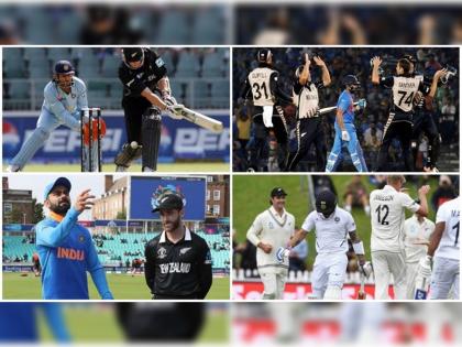 ICC T20 World Cup 2021 Ind vs NZ Live updates : Can Virat Kohli break 18 year old New Zealand jinx? Can India take revenge vs Kiwis?  | T20 World Cup 2021 Ind vs NZ Live Score: टीम इंडिया १८ वर्षांचा विजयाचा दुष्काळ संपवणार; न्यूझीलंडला प्रथमच हरवणार?; महेंद्रसिंग धोनीलाही हे जमलं नाही