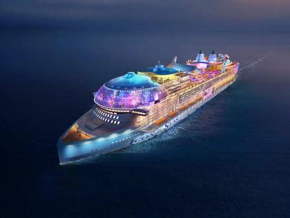 A cruise five times bigger than Titanic is ready; Departure on January 27 | टायटॅनिकपेक्षा पाचपट मोठी क्रुझ सज्ज! २७ जानेवारीला करणार प्रस्थान; 'ही' आहेत वैशिष्ट्ये...