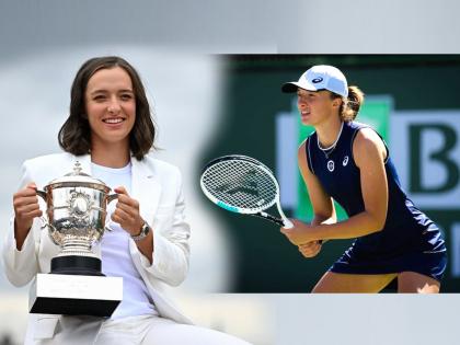 Iga Swiatek reacts to journalist bizarre question about make up routine after French Open title triumph | Iga Swiatek, French Open Winner: "तू मेक-अप करतेस का?" फ्रेंच ओपन विजेतीला पत्रकाराचा सवाल; तिने काय उत्तर दिलं पाहा