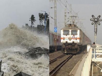 Some trains on the Western Railway have also been canceled in the wake of Cyclone Biparjoy. | Cyclone Biparjoy: बिपरजॉय चक्रीवादळाचा धोका वाढला; पश्चिम रेल्वे मार्गावरील तब्बल ६९ ट्रेन सेवा रद्द