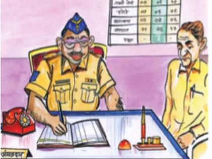 Are complainants treated well in police stations?; Construction of reception room | पोलिस ठाण्यात तक्रादारांना चांगली वागणूक मिळते का?; स्वागत कक्षाची उभारणी