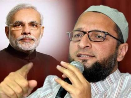 This country is secular not because of Hindus but because of Indian Constitution; Asaduddin Owaisi attacks Modi | हा देश हिंदूंमुळे नव्हे तर भारतीय संविधानामुळे सेक्युलर; असदुद्दीन ओवैसी यांचा मोदींवर घणाघात 