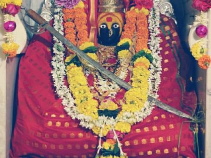 Worship of Ambanabani in the Panhala | पन्हाळ्यातील अंबाबाईची तुळजाभवानीच्या रूपात पूजा