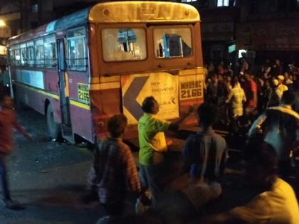 Three killed in Kolhapur bus accident | कोल्हापूरात ताबूत विसर्जन मिरवणुकीत बस घुसून 2 ठार