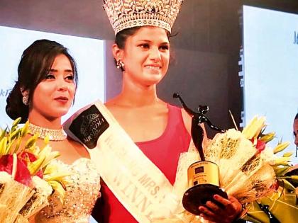 Pune police officer Prema Patil wins Mrs India title, shares her journey. | पोलीस अधिकारी ते मिसेस इंडिया