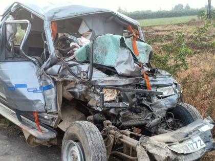   Heartbreaking event! Dumper, 3 killed in cruiser crash | हृदयद्रावक घटना ! डंपर, क्रुझरच्या अपघातात १२ जणांचा मृत्यू