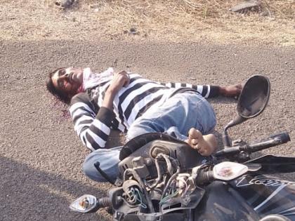 Two-wheeler collision One man killed | दुचाकींची समोरा-समोर धडक; एक दुचाकीस्वार ठार