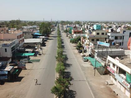 CoronaVirus: 100 percent lockdown in the Siloud city and Taluka; Citizen's place in the house | CoronaVirus: सिल्लोड शहर आणि तालुक्यात १०० टक्के लॉकडाऊन; नागरिकांचे घरातच ठाण