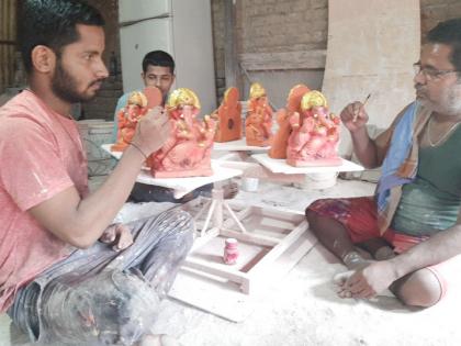 Shadu's Ganapati from house to house; Soil to be given to those who make idols of Ganarayya | शाडूचे गणपती घरोघरी; गणरायाची मूर्ती तयार करणाºयांसाठी देणार माती