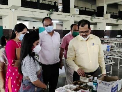 Successful "dry run" of vaccination at covid Center in Vasai East | वसई पूर्वेतील कोविड सेंटरमध्ये झाली लसीकरणची यशस्वी "ड्राय रन"