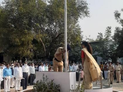 Reading of the Constitution Preamble on Republic Day at Muktainagar | मुक्ताईनगर येथे प्रजासत्ताक दिनी संविधान प्रस्तावनेचे वाचन