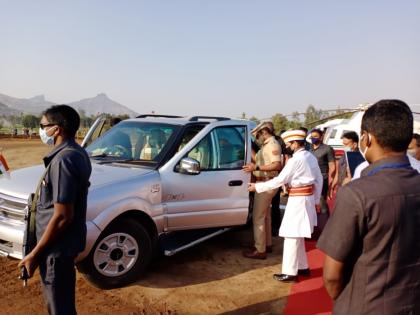 Arrival of Governor at Baripada | बारीपाडा येथे राज्यपाल यांचे आगमन Arrival of Governor at Baripada | बारीपाडा येथे राज्यपाल यांचे आगमन
