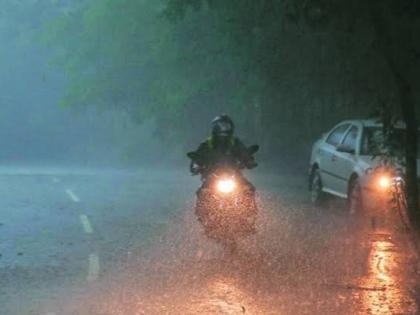 Pune Rain: Heavy rains in Pune; Chance of torrential rains with strong winds in 'this' district in next few hours | Pune Rain : पुणे शहरात धुवांधार पावसाची हजेरी; पुढील काही तासांमध्ये 'या' जिल्ह्यांत वादळी वाऱ्यासह जोरदार पावसाची शक्यता 