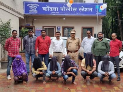 Gang arrested for robbing businessman by honey trap; 6 arrested in 72 hours | हनी ट्रॅपद्वारे व्यावसायिकाला लुटणारी टोळी जेरबंद; तरुणीसह ६ जणांना ७२ तासात अटक