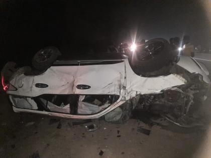 Big news; Car and ST bus crash; Four persons from South Solapur taluka were killed on the spot | मोठी बातमी; कार अन् एसटी बसचा भीषण अपघात; दक्षिण सोलापूर तालुक्यातील चार जण जागीच ठार