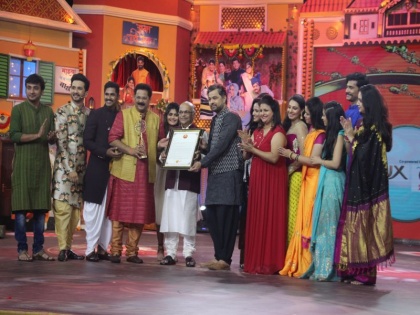 Ashok Patki felicitated lifetime achievement award | अशोक पत्की यांना जीवन गौरव पुरस्कार